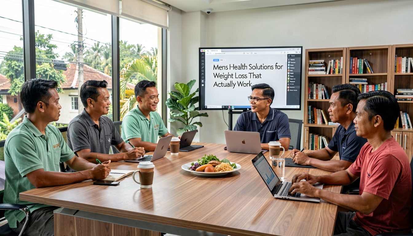 Men's Health Solutions for Weight Loss That Actually Work
