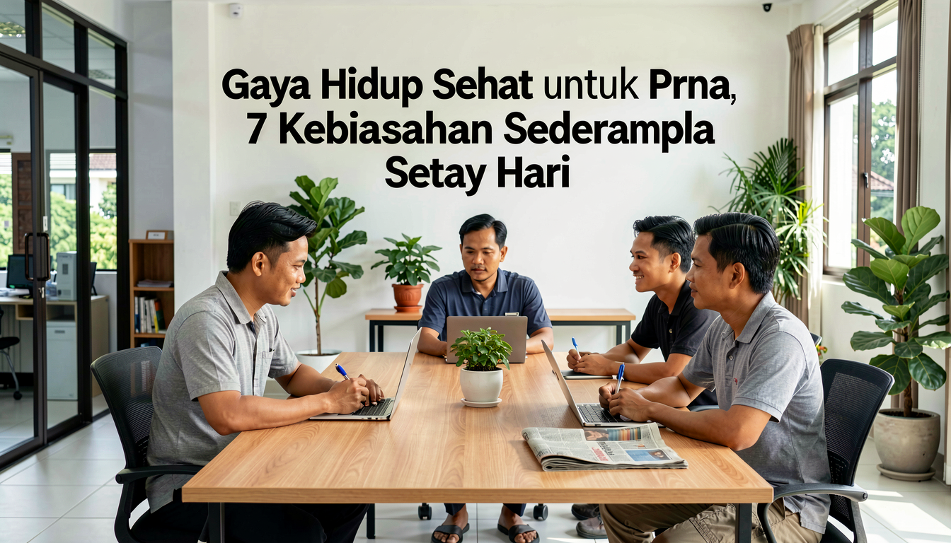 Gaya Hidup Sehat untuk Pria: 7 Kebiasaan Sederhana Setiap Hari